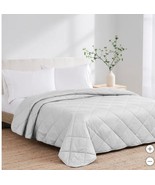 Pem-America Blanket Gray Grey Cooling Queen Reversible Diamond Quilted 4... - €64,42 EUR
