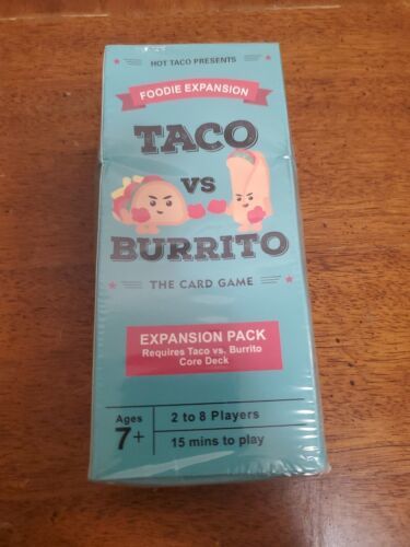 Taco vs Burrito EXPANSION Pack Family Card Game New NWT - $9.46