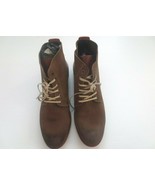 Kenneth Cole New York Men Smart Alec Suede Boots High Top Shoes Olive Si... - $69.35 CAD