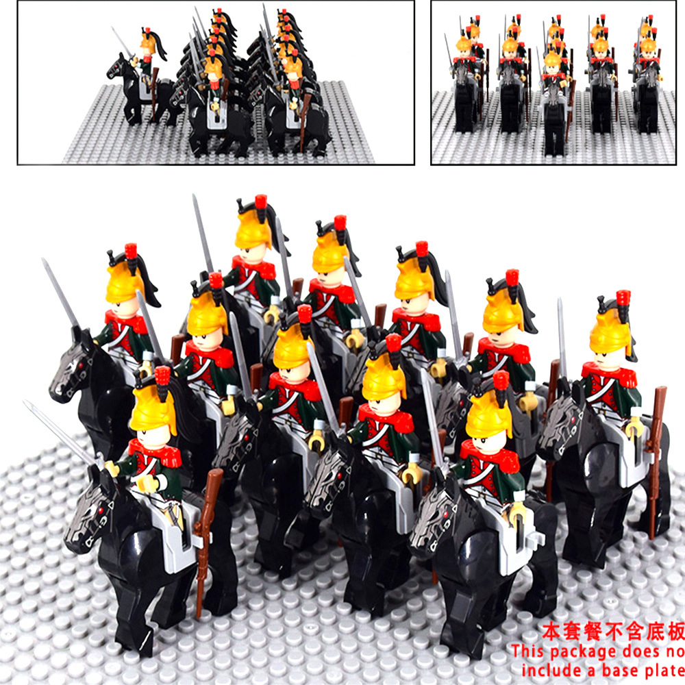 Napoleonic Wars Mounted French Dragoons 22 Minifigures Lot - $34.89