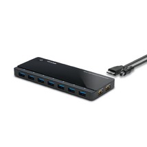 TP-Link Powered USB Hub 3.0 with 7 USB 3.0 Data Ports and 2 Smart Charging USB P - £43.25 GBP