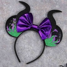 Halloween Headband Devil&#39;s horns Headband Bow Hair Band Party Costume Hair Acces - £17.76 GBP