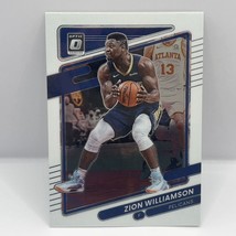 2021-22 Panini Donruss Optic Zion Williamson Base #95 New Orleans Pelicans - £1.55 GBP