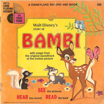Walt Disney&#39;s Story of Bambi With Songs From The Original Soundtrack of The Moti - £23.42 GBP