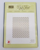Stampin Up Sizzix Big Shot Letter Press Heart Pressed Finishing Touches Dies - £14.04 GBP