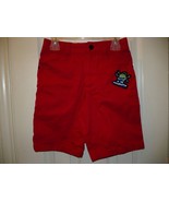 365 Kids Garanimals Boys Pull On Woven Stretch Shorts Size 10 Red Alien NEW - $12.59