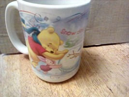 Winnie the Pooh Coffee Cup Mug Disney Snow Day Tigger Eeyore Piglet Winter - £11.18 GBP