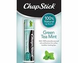 ChapStick 100% Natural Lip Butter, Green Tea Mint, 0.15 oz (Pack of 6) - £7.73 GBP