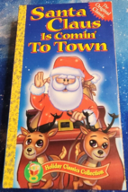 Santa Claus Is Coming To Town VHS goldenbooks - £3.71 GBP