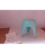 1990 Meritus coffee Table Round Light Blue  - $6.79 CAD