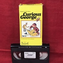 Curious George Vol 3 - VHS Tape Fremantle Margret &amp; H.A. Rey&#39;s Monkey - £9.73 GBP