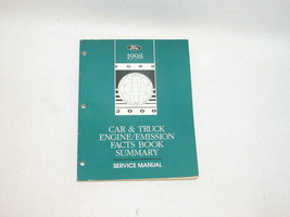 1998 Ford Car Truck Engine Emission Fact Book Summary Service Repair Manual #F4 - £7.62 GBP