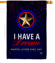 Have A Dream House Flag Martin Luther King 28 X40 Double-Sided Banner - £29.07 GBP