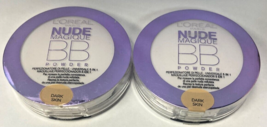 L'Oreal Nude Magique BB Powder Dark *Twin Pack* - £13.36 GBP