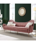 Modway EEI-5874-DUS Cheshire Channel Tufted Performance Velvet Sofa, Dus... - $881.35 CAD+
