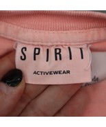 Spirit Activewear Shirt Womens 3X Pink Short Sleeve Crew Neck Bermuda Top - £17.91 GBP
