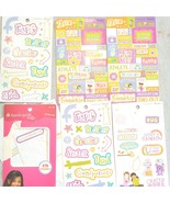 American Girl Crafts Scrapbook Sticker Sheets LOT 2012 Family Discover F... - £7.05 GBP