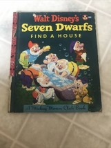 A Mickey Mouse Club Book, Walt Disney&#39;s, &quot;Seven Dwarfs, Find a House&quot;. 1952 - £8.13 GBP
