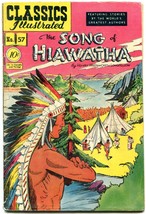 Classics Illustratred #57 Hrn 55-Song Of Hiawatha - Egyptian Collection Vg - £40.04 GBP