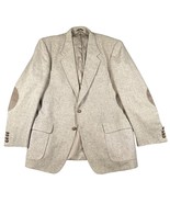 Vtg Farah Clothing Co Mens 46L Pure Wool Tweed Blazer Sports Coat Costa ... - $69.99