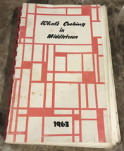 1963 Vtg Fenwick Boosters What&#39;s Cooking Middleton Ohio Recipes Spiral Cookbook  - £15.60 GBP