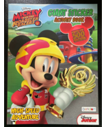 Mickey and the Roadster Racers - High Speed Adventures Giant Sticker Boo... - $9.79