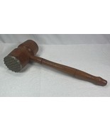 Vintage Wooden Meat Mallet Tenderizer 12 Inch - $182.85 MXN