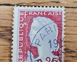 France Stamp Republique Francaise 0,25 Used Marianne Paris Circular Canc... - £0.73 GBP