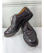 Alden 975 Shell Cordovan Leather Men&#39;s sz 11.5 B/D Long Wing Blucher Sho... - $6,663.43 MXN
