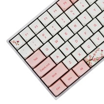 Zda Profile 132 Keys Blossom Five Sides Dye Sublimation Pbt Keycap Xda V... - £41.50 GBP