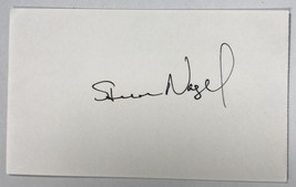 Steven Nagel (d. 2014) Signed Autographed Vintage 3x5 Index Card - Astronaut - £11.91 GBP