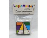 Logic Master Level 1 No 1 A Puzzle Of Logical Deduction - £25.02 GBP