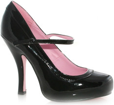 Ellie Shoes Women&#39;s 423-Babydoll Maryjane Platform Pump, Black, 9 M US - £88.56 GBP