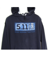 5.11 Tactical Hoodie Pullover Sweatshirt Blue Men&#39;s Size XL Outdoor - £20.87 GBP