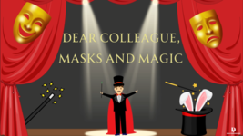 Halloween E-card - Title: Masks and Magic - €1,71 EUR