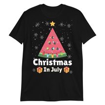 Christmas in July T-Shirt Black - £15.37 GBP+