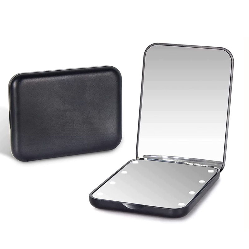 Primary image for Pocket Mirror, 1X/3X Magnification LED Compact Travel Makeup / Purse Mirror with