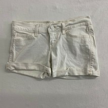 Levi&#39;s Denim Shorts Women&#39;s White Size W25 - $7.92