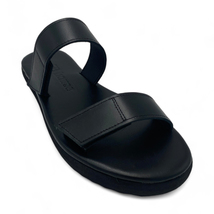 Black soft insole anatomic sandals adjustable - £57.38 GBP