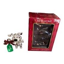 Vintage American Greetings New Home Christmas Ornament Puppy Dog Key - £7.97 GBP