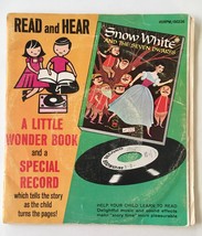 Snow White and the Seven Dwarfs 7&#39; Vinyl Record / 24 Page Book, Golden-00226, 19 - £46.62 GBP