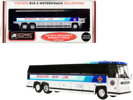 1980 MCI MC-9 Crusader II Intercity Coach Bus Brewster Gray Line Canada White Si - $51.65