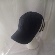 Vintage 90s Adidas 3 Stripe StrapBack Hat Snaps Have Spell Out Logo Hip ... - $21.19