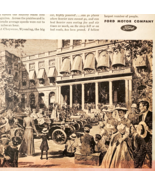 1944 Ford 1st TranscontinentalRace Advertisement WW2 Era President Taft ... - $734.82 MXN