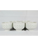 Set of 5 Japanese White Porcelain Teacup Dipping Sauce Bowl 3 1/4&quot; - $38.60