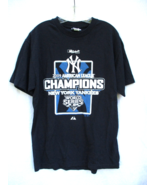 Majestic 2009 New York Yankees World Series T-Shirt Men&#39;s Large APPEARS ... - £18.60 GBP