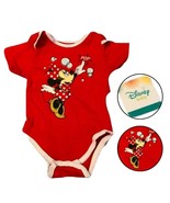 Disney Baby Infant Girl Red Minnie Mouse One Piece Newborn Apparel with ... - $7.92
