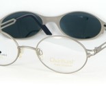 Charmant CH8029 Silber / Revere Zinn Brille Mit / Grau-Grün Clips 50-20-140 - $96.04
