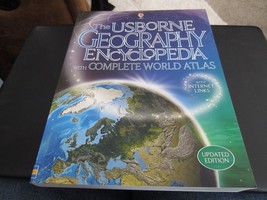 The Usborne Geography Encyclopedia with Complete World Atlas and Internet Links - £10.11 GBP