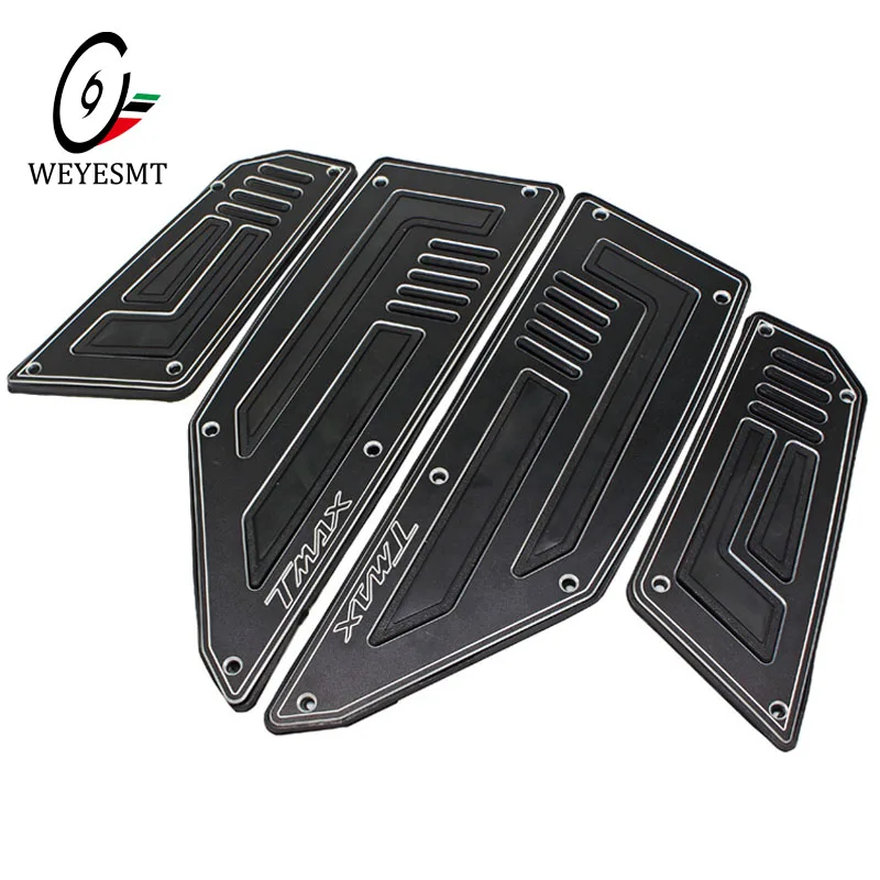   TMAX530 2012 - 2016 Motorcycle CNC Front and Rear Motorblke Footd Steps Foot P - £205.67 GBP